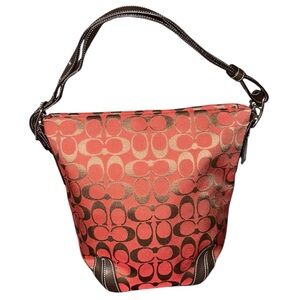 Vintage Y2K Signature Coach Bucket bag Style 6076